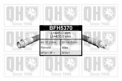 QUINTON HAZELL bfh5370 -  Тормозной шланг